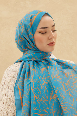 Silk Home Patterned Soft Scarf 70014-15 
