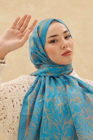 Silk Home Patterned Soft Scarf 70014-15 