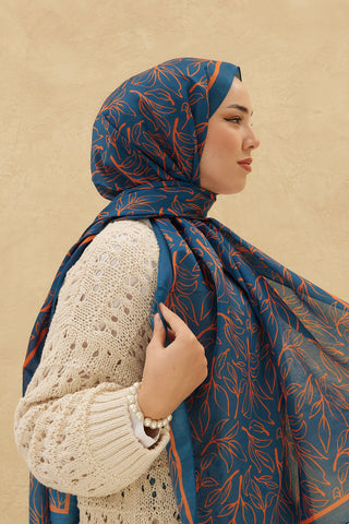 Silk Home Patterned Soft Scarf 70014-16 