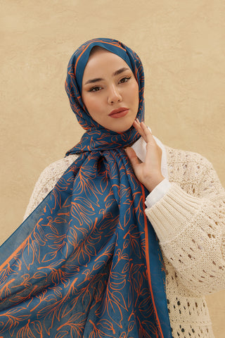 Silk Home Patterned Soft Scarf 70014-16 