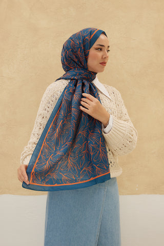 Silk Home Patterned Soft Scarf 70014-16 