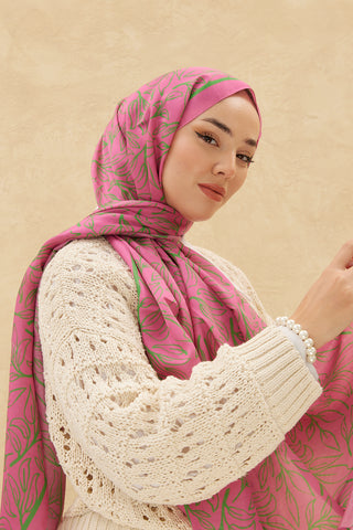 Silk Home Patterned Soft Scarf 70014-18 