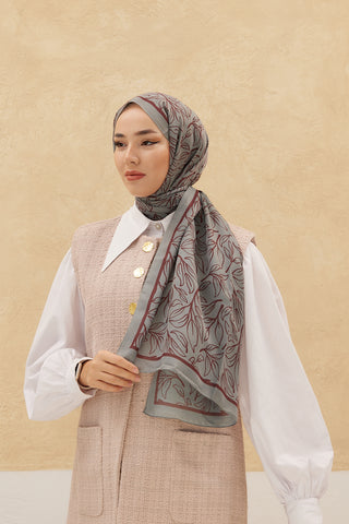 Silk Home Patterned Soft Scarf 70014-22 