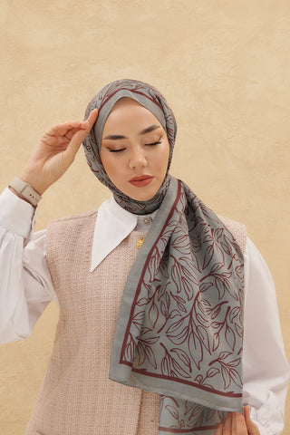 Silk Home Patterned Soft Scarf 70014-22 