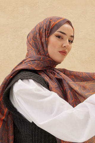 Silk Home Patterned Soft Scarf 70014-23 