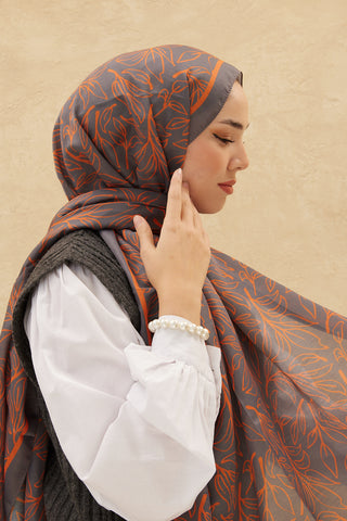 Silk Home Patterned Soft Scarf 70014-24 