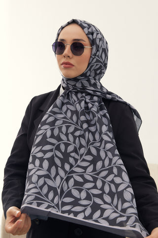 Silk Home Patterned Soft Scarf 70015-01 