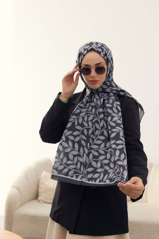 Silk Home Patterned Soft Scarf 70015-01 