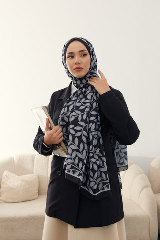 Silk Home Patterned Soft Scarf 70015-02 
