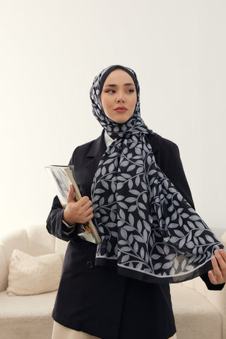 Silk Home Patterned Soft Scarf 70015-02 