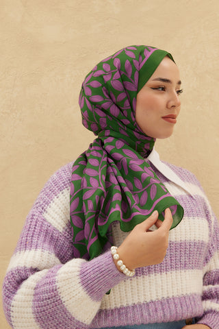 Silk Home Patterned Soft Scarf 70015-08 