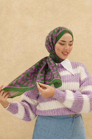Silk Home Patterned Soft Scarf 70015-08 