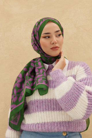 Silk Home Patterned Soft Scarf 70015-08 
