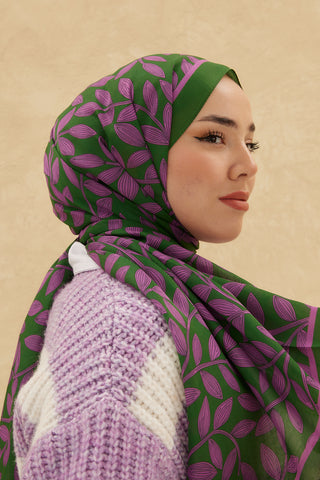 Silk Home Patterned Soft Scarf 70015-08 