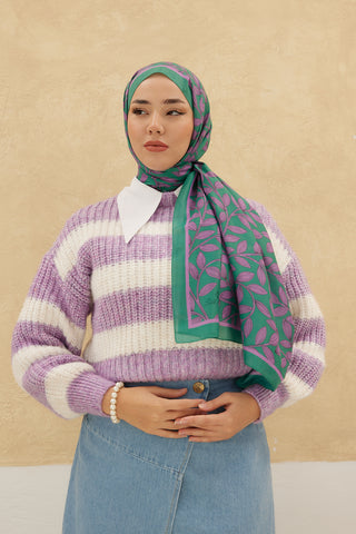 Silk Home Patterned Soft Scarf 70015-09 