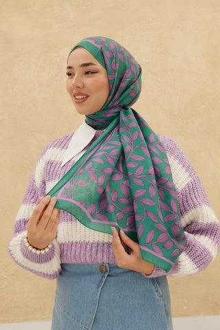 Silk Home Patterned Soft Scarf 70015-09 