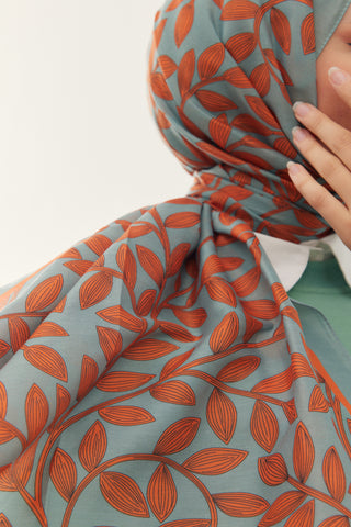 Silk Home Patterned Soft Scarf 70015-14 