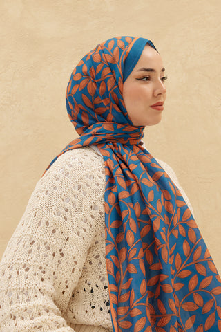 Silk Home Patterned Soft Scarf 70015-19 