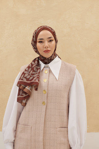 Silk Home Patterned Soft Scarf 70015-21 