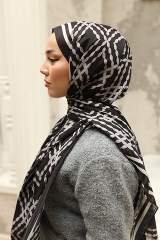 Silk Home Patterned Soft Scarf 70016-02 