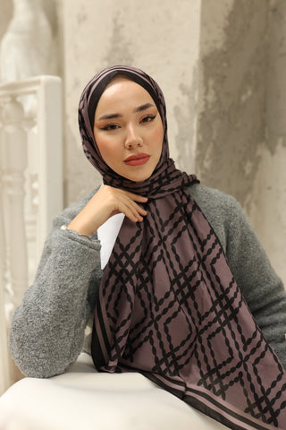 Silk Home Patterned Soft Scarf 70016-03 