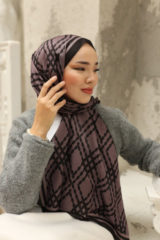 Silk Home Patterned Soft Scarf 70016-03 