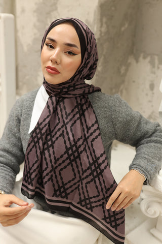 Silk Home Patterned Soft Scarf 70016-03 