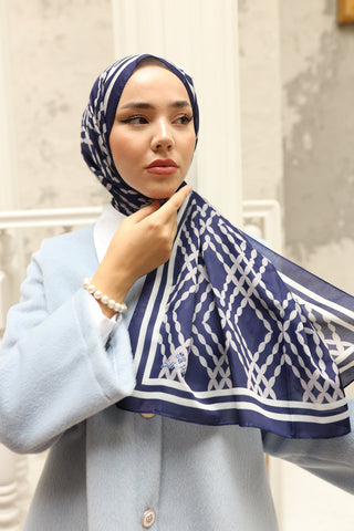 Silk Home Patterned Soft Scarf 70016-05 