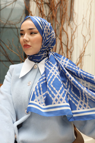 Silk Home Patterned Soft Scarf 70016-06 