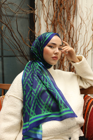 Silk Home Patterned Soft Scarf 70016-07 