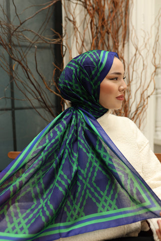 Silk Home Patterned Soft Scarf 70016-07 