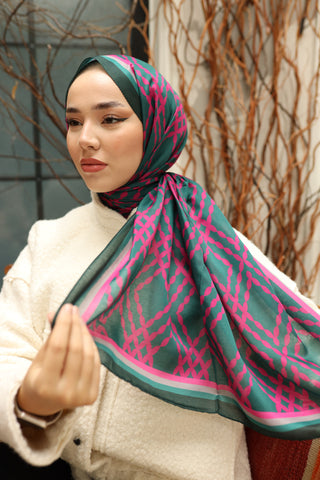 Silk Home Patterned Soft Scarf 70016-08 