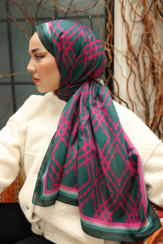 Silk Home Patterned Soft Scarf 70016-08 