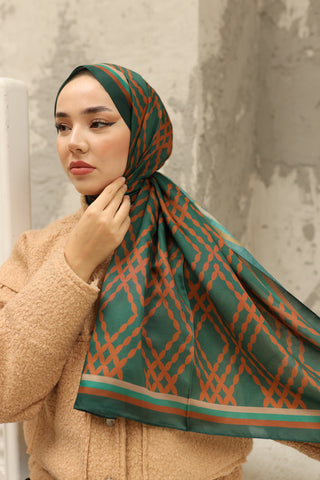 Silk Home Patterned Soft Scarf 70016-09 