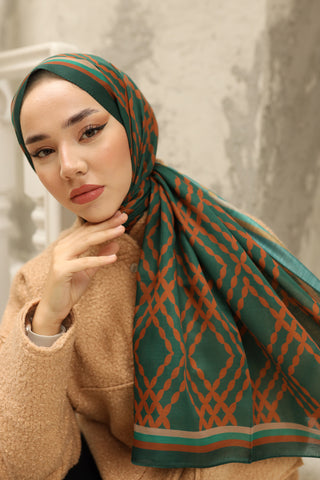 Silk Home Patterned Soft Scarf 70016-09 