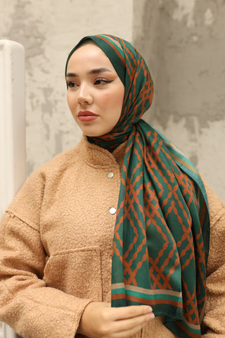 Silk Home Patterned Soft Scarf 70016-09 