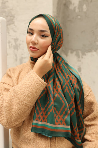 Silk Home Patterned Soft Scarf 70016-09 