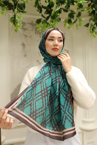 Silk Home Patterned Soft Scarf 70016-11 