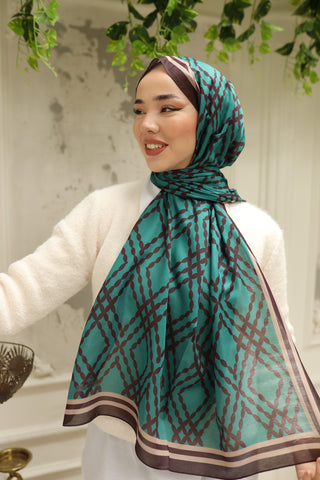 Silk Home Patterned Soft Scarf 70016-11 