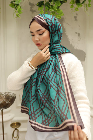 Silk Home Patterned Soft Scarf 70016-11 