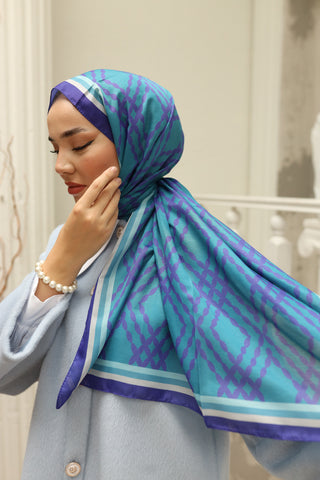 Silk Home Patterned Soft Scarf 70016-12 