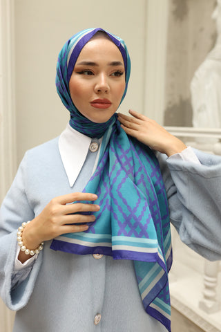 Silk Home Patterned Soft Scarf 70016-12 