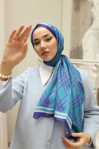 Silk Home Patterned Soft Scarf 70016-12 