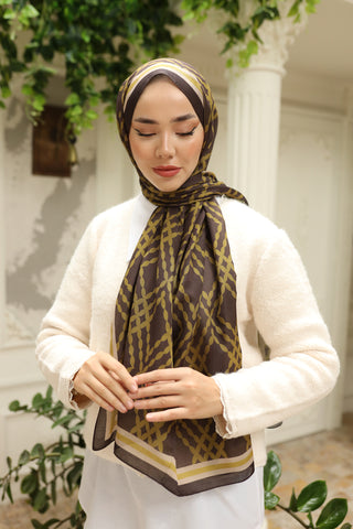 Silk Home Patterned Soft Scarf 70016-13 