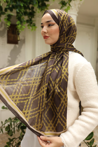Silk Home Patterned Soft Scarf 70016-13 