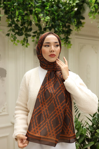 Silk Home Patterned Soft Scarf 70016-14 