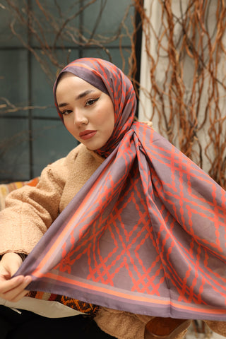 Silk Home Patterned Soft Scarf 70016-16 