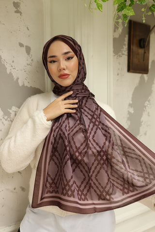 Silk Home Patterned Soft Scarf 70016-17 