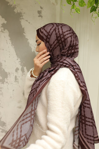 Silk Home Patterned Soft Scarf 70016-17 
