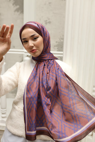 Silk Home Patterned Soft Scarf 70016-18 
